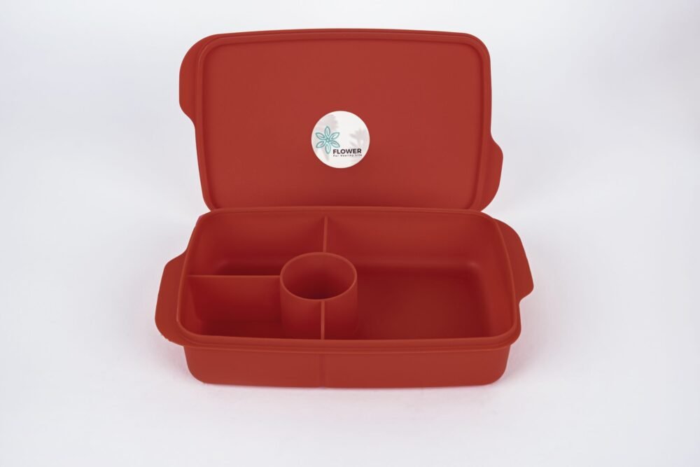Divided Lunch Box (1 Litre) - Image 4